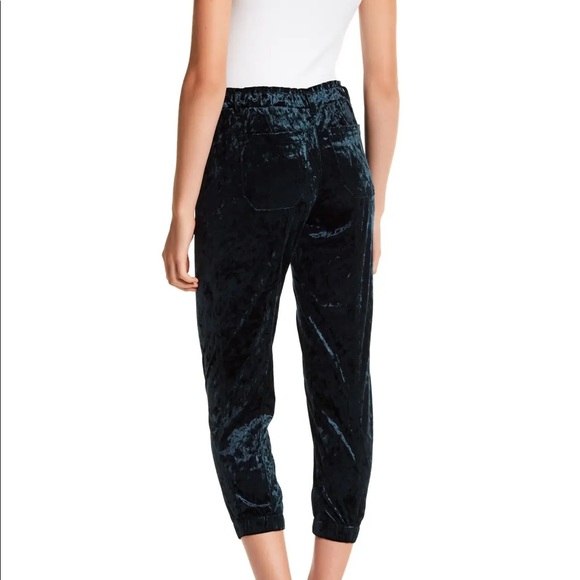 Jolt - The Lounge Act- Green Velvet Pants - Picture 5 of 5